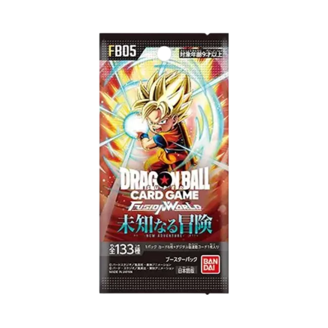 드래곤볼 슈퍼카드 게임 퓨전 월드 부스터 팩 미지의 모험 (6장/일어판)(Dragon Ball SCG Fusion World Booster Pack Unknown Adventure Pack (Card of 6/Japanese Ver.)) - 1
