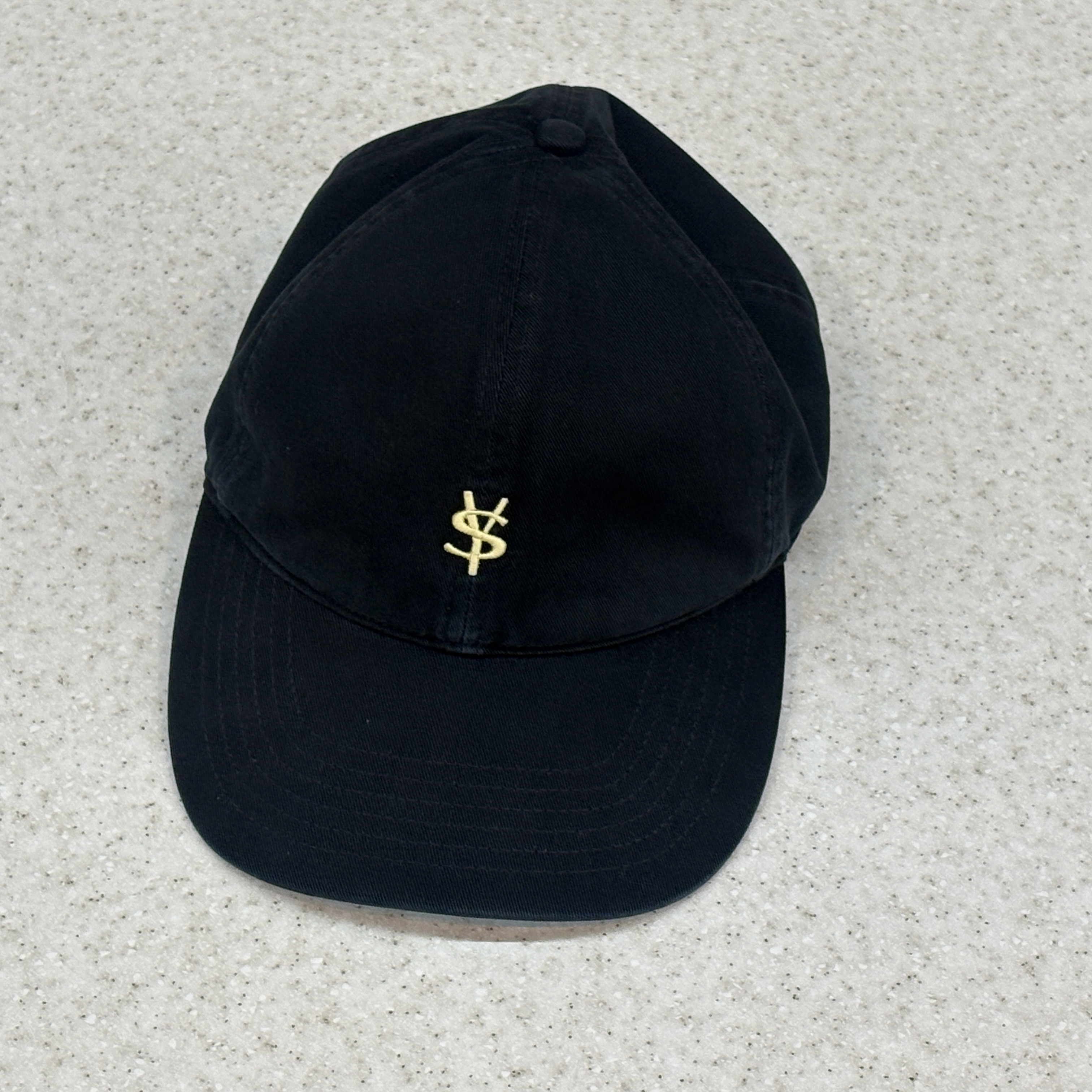 [예약 배송] Sunday Ceremony Sy Classic Vintage Logo Cap - Navy 착용 스타일 - 6