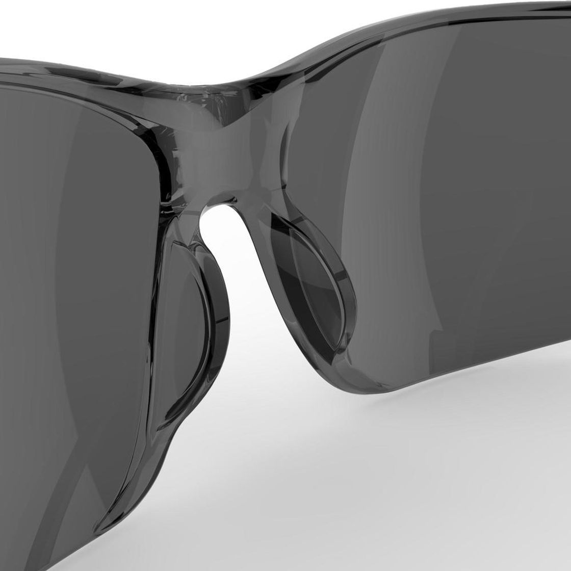데카트론 성인 스포츠 선글라스 카테고리3 ST100 스모크 블랙(DECATHLON Adult Sports Sunglasses Category 3 ST100 Smoked Black) - 6