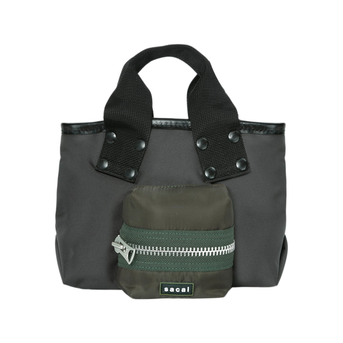 사카이 포켓 토트백 스몰 D/카키(Sacai Pocket Tote Bag Small D/Khaki)