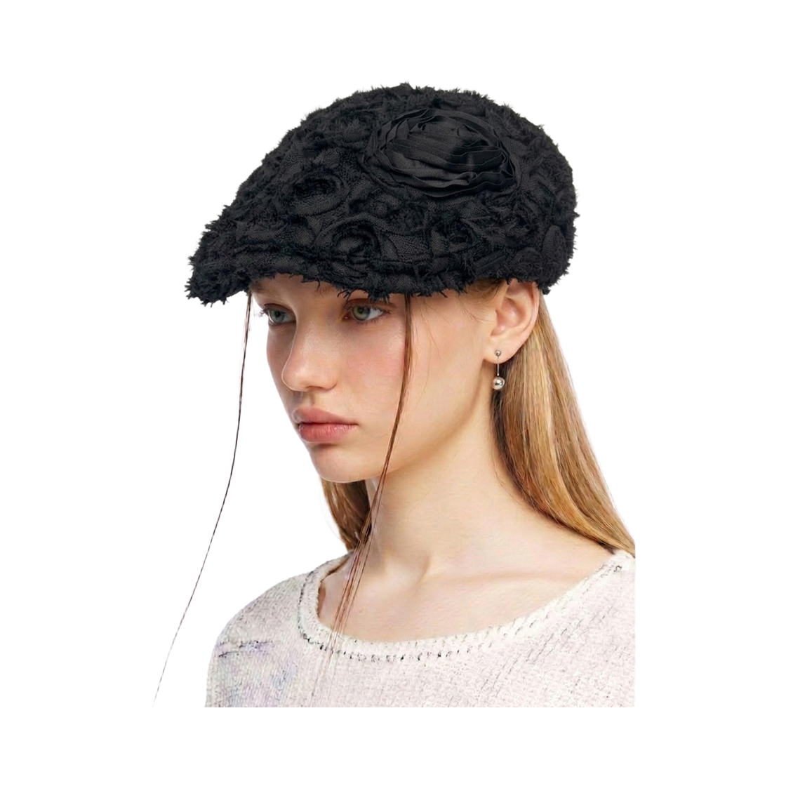 더그레이티스트 플라워 헌팅캡 블랙(THE GREATEST Flower Huntingcap Black) - 2
