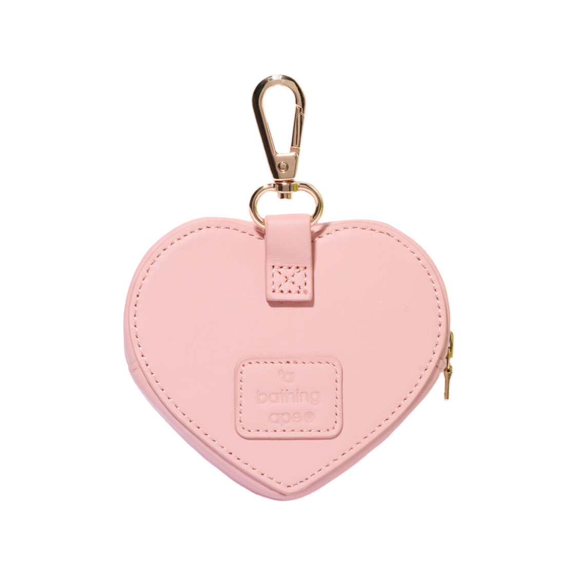 베이프 퍼스트 카모 하트 쉐이프 코인 케이스 핑크(BAPE 1st Camo Heart Shaped Coin Case Pink) - 2