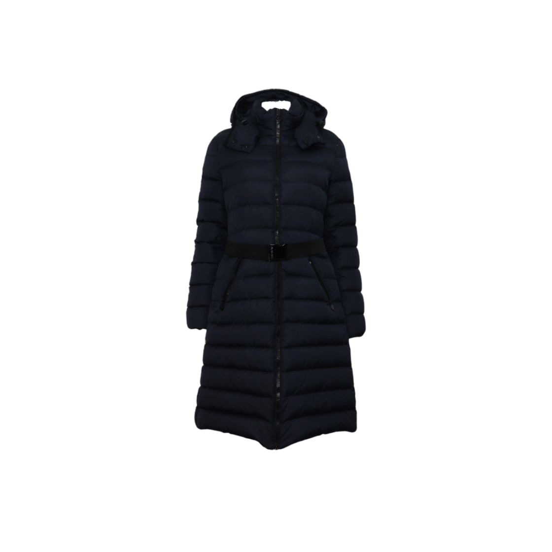 ITA2UD6K4VMU Moncler Mokacine Navy Long Padded Jacket