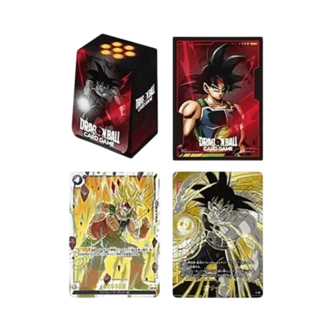 드래곤볼 슈퍼카드 게임 퓨전 월드 오피셜 카드 케이스 & 카드 슬리브 세트 01 버독(Dragon Ball SCG Fusion World Official Card Case And Sleeve Set 01 Bardock) - 1