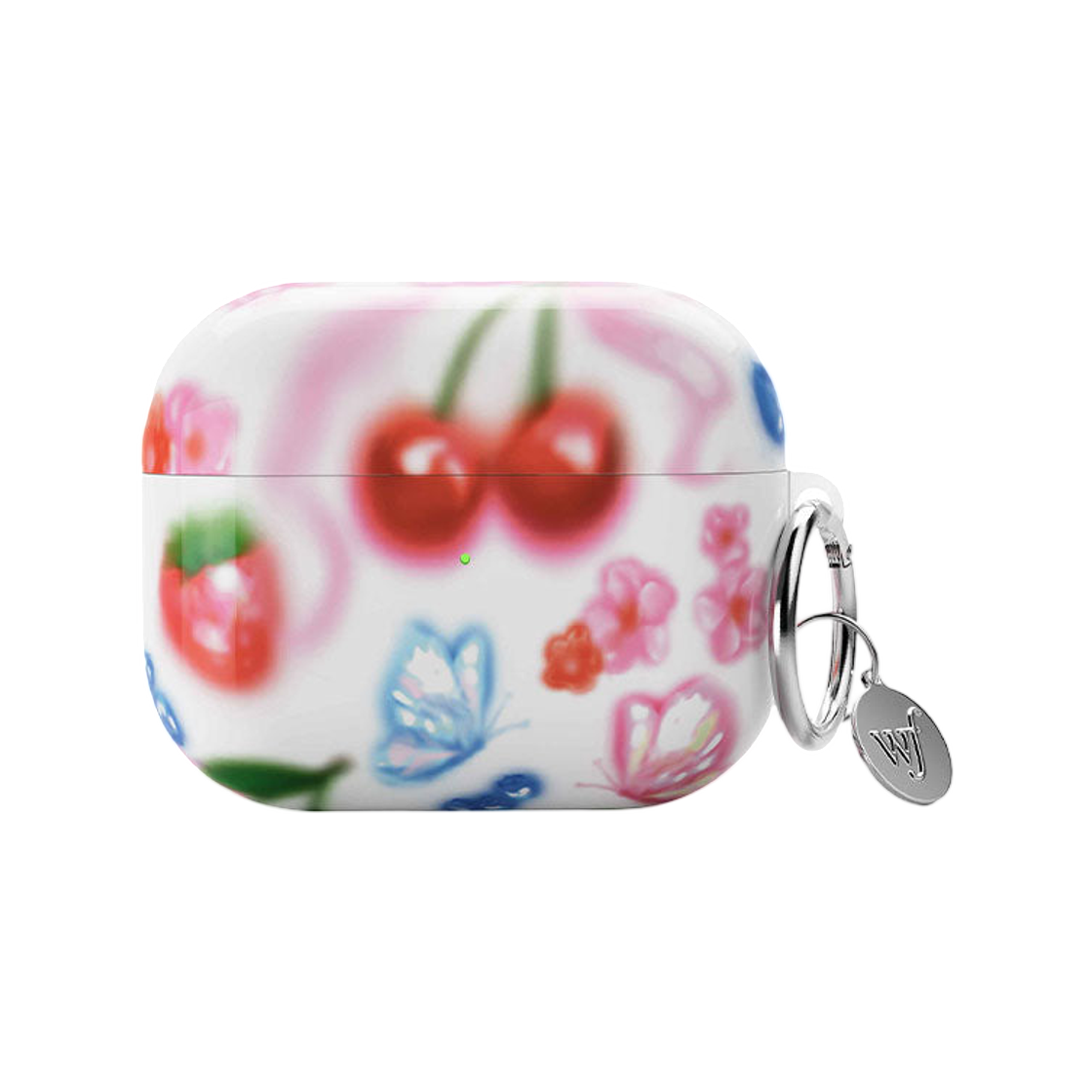 와일드플라워 에어팟 스윗 체리 케이스(Wildflower Airpods Sweet Cherries Case)