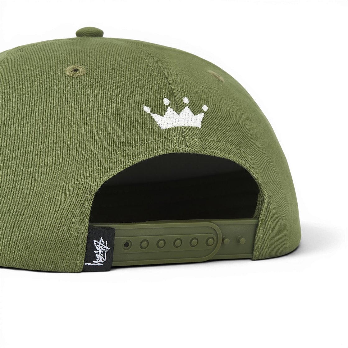 스투시 미드 뎁스 스포츠 스냅백 씨위드(Stussy Mid-Depth Sport Snapback Seaweed) - 4