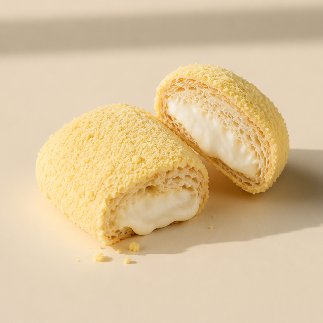 몽당 포슬포슬 카스테라 토핑과 우유 생크림이 가득한 화이트롤(170g)(mong dong White Cream Roll) - 4