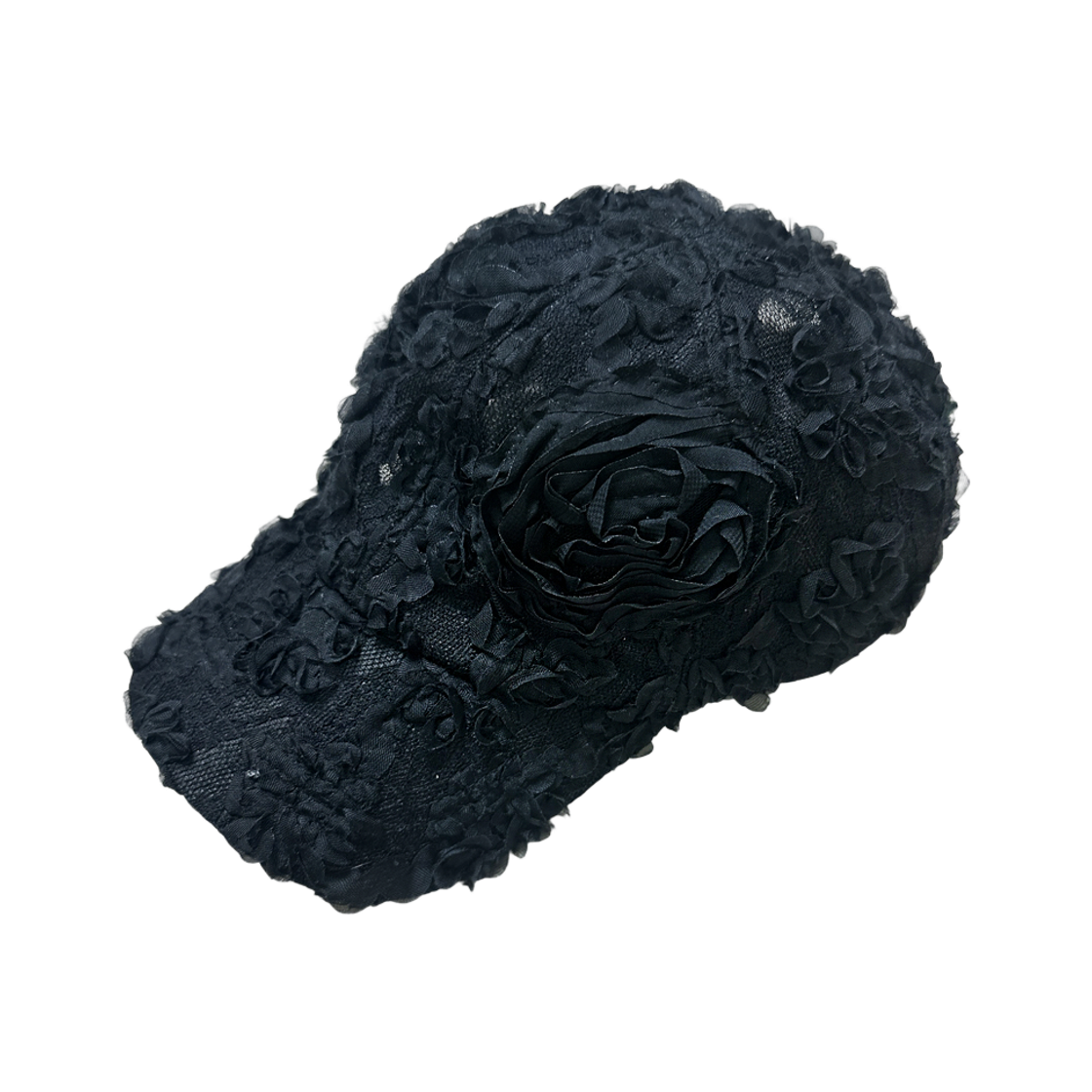 더그레이티스트 플라워 볼캡 블랙(THE GREATEST Flower Ballcap Black) - 1