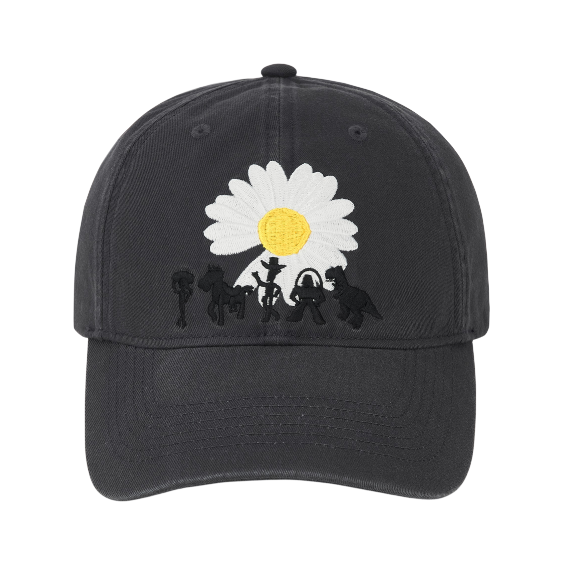 피스마이너스원 x 토이 스토리 더 퍼스트팬 캡 01 다크 그레이(Peaceminusone x Toy Story The First Fan Cap 01 Dark Grey)