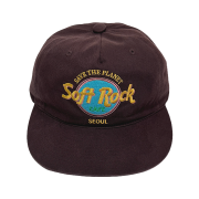 [예약배송] Mascompany Soft Rock Cafe Cap Black Berry