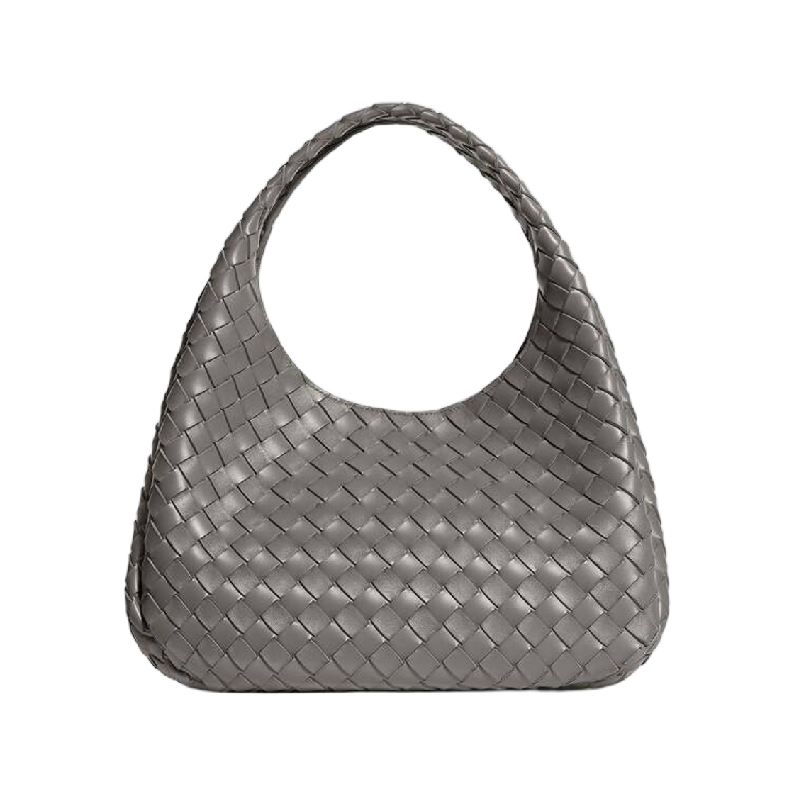 844249V4SC01653 Bottega Veneta Campana Basalt
