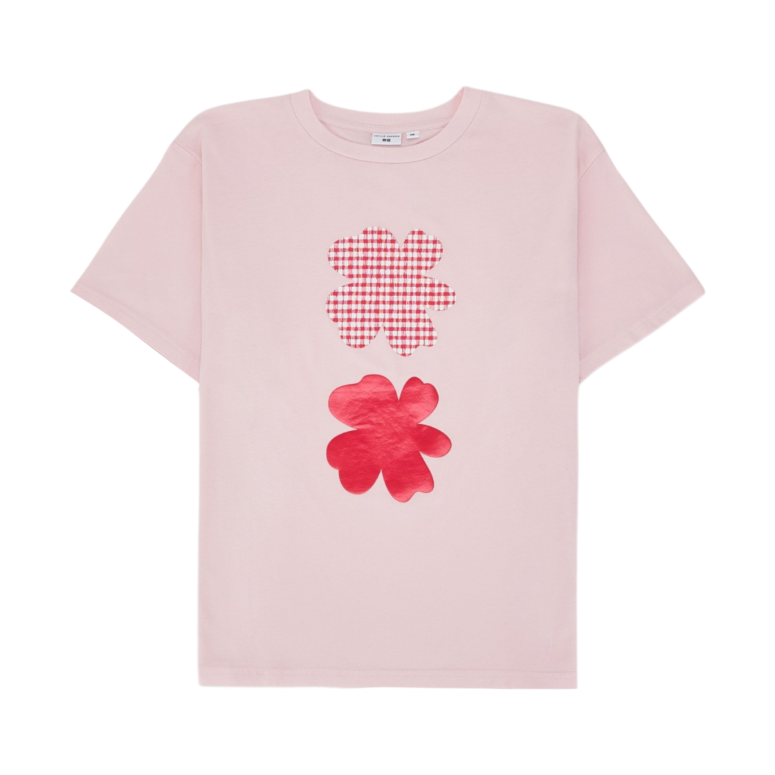 (키즈) 유니클로 x 세실리에 반센 그래픽 티셔츠 핑크((Kids) Uniqlo x Cecilie Bahnsen Graphic T-Shirt Pink) - 1