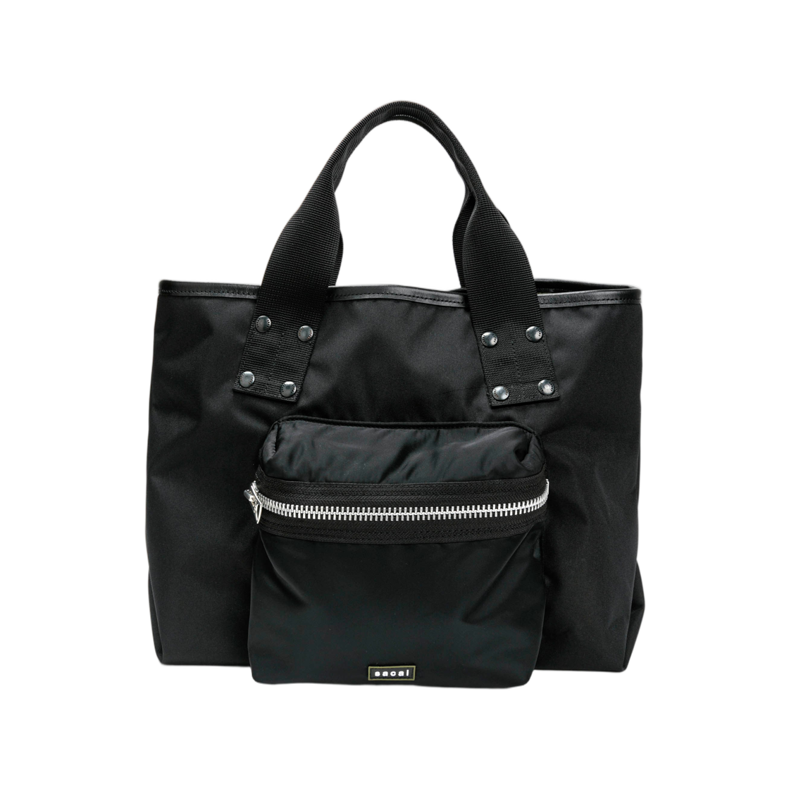 사카이 포켓 토트백 미디움 블랙(Sacai Pocket Tote Bag Medium Black)