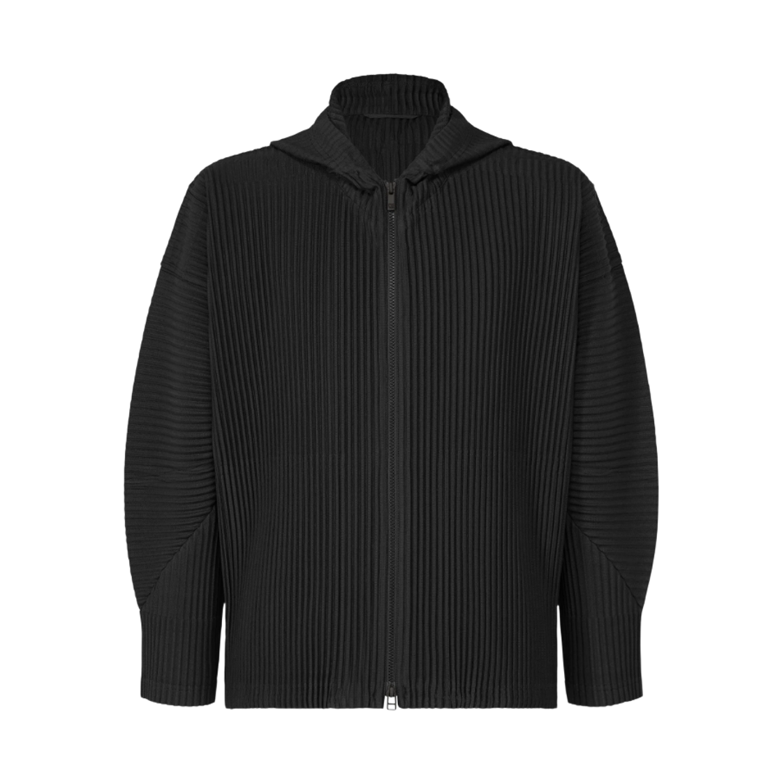 옴므 플리세 이세이 미야케 MC 줄라이 집업 파카 블랙(Homme Plisse Issey Miyake MC July Zip Up Parka Black)