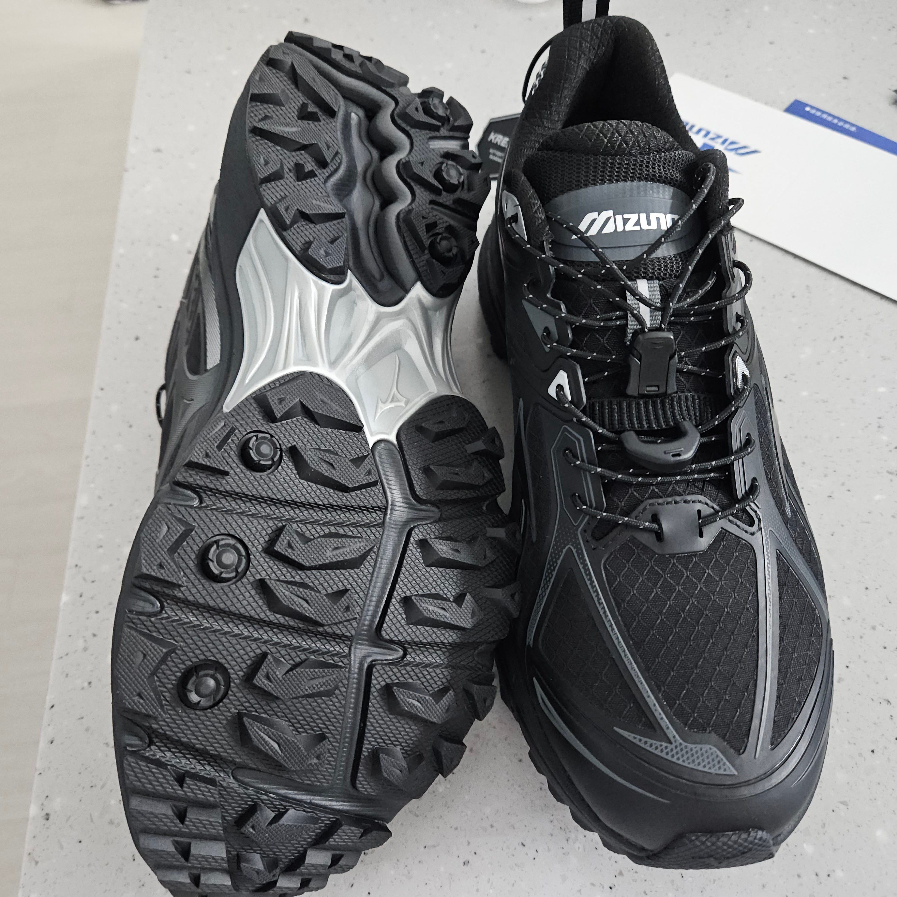 Mizuno Halo Mix TL Black Silver 착용 스타일 - 3