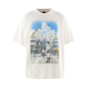 Saint Mxxxxxx x The Girl Who Leapt Through Time x Geeks Rule Saint S/S T-Shirt White - 26AW