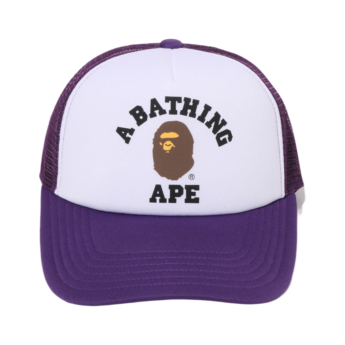 베이프 컬리지 메쉬 캡 퍼플(BAPE College Mesh Cap Purple) - 2