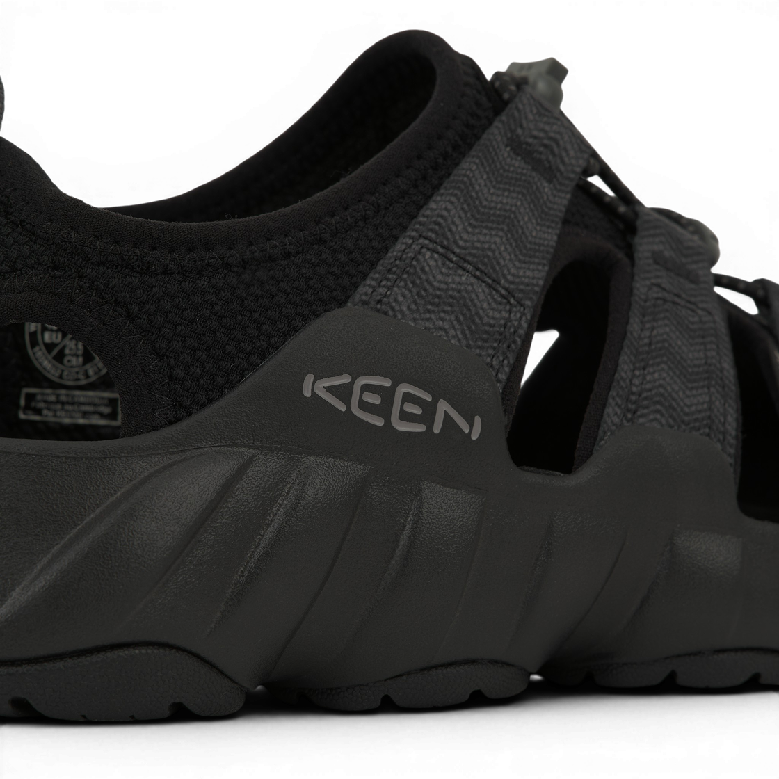 킨 하이퍼포트 H2 샌들 블랙 스틸 그레이(Keen Hyperport H2 Sandal Black Steel Grey) - 8