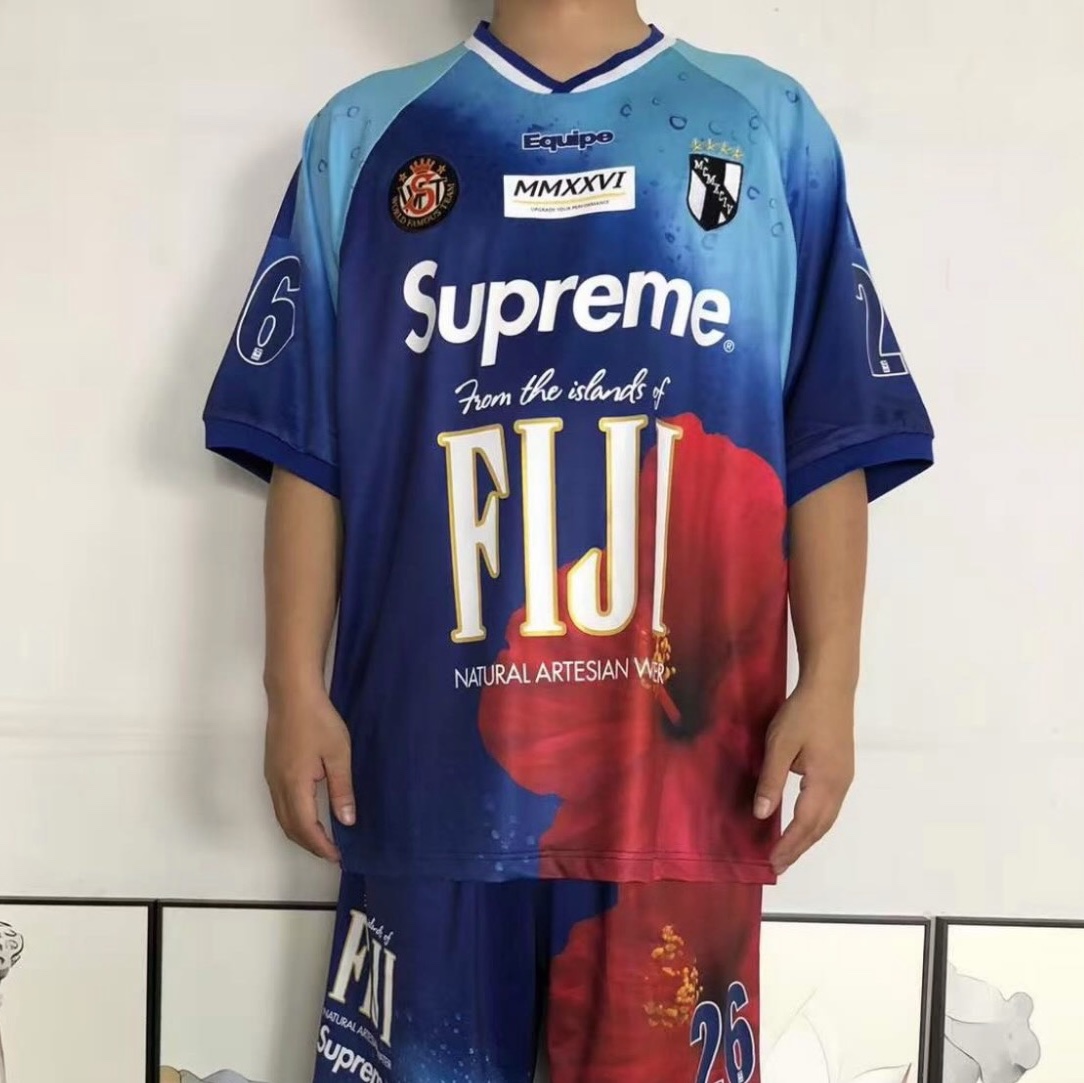 Supreme x FIJI Soccer Jersey Multicolor - 26SS 착용 스타일 - 3