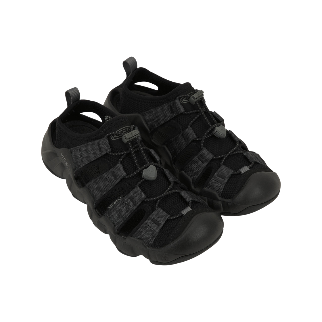 킨 하이퍼포트 H2 샌들 블랙 스틸 그레이(Keen Hyperport H2 Sandal Black Steel Grey) - 4