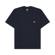 Danton Plain Short Sleeve Pocket T-Shirt Navy