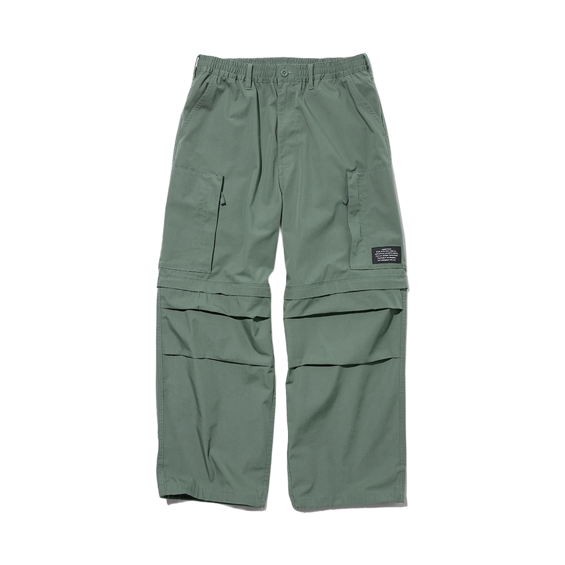 GU x 언더커버 투웨이 헬리크루 팬츠 올리브(GU x Undercover 2-Way Helicrew Pants Olive)