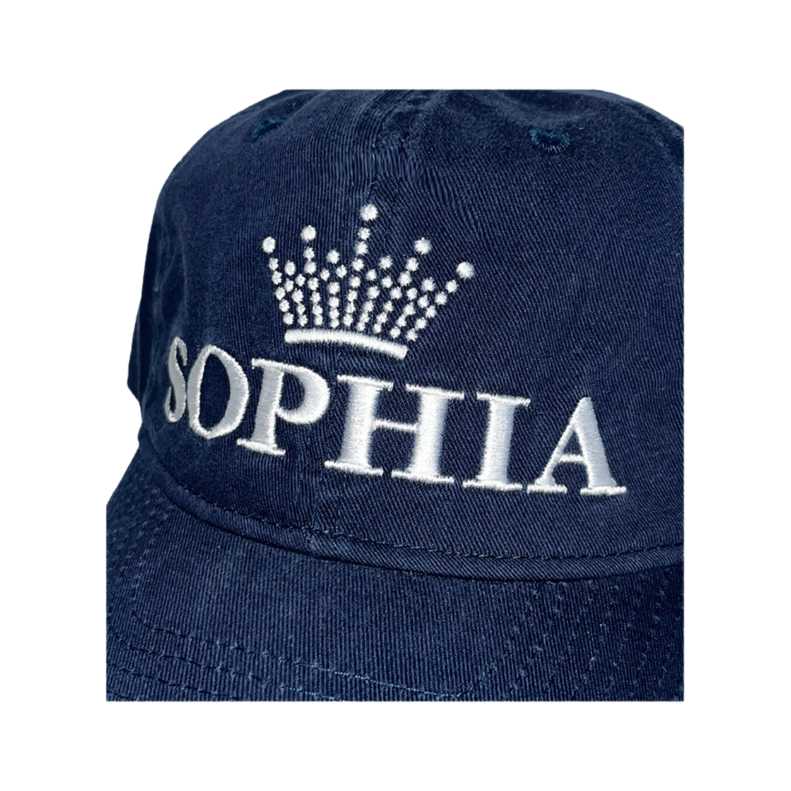 마스컴퍼니 소피아 크라운 캡 네이비(Mascompany Sophia Crown Cap Navy) - 3