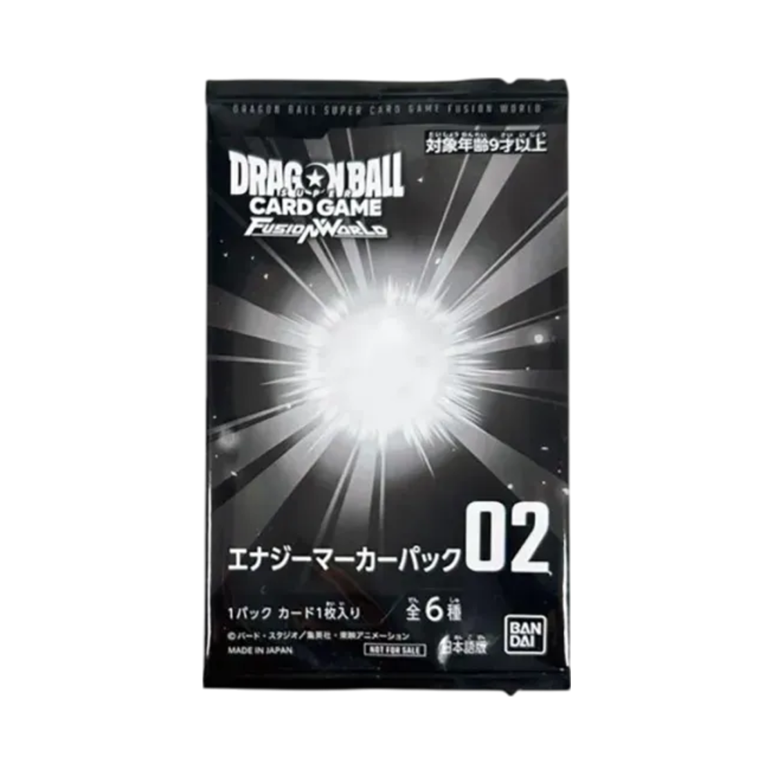 드래곤볼 슈퍼카드 게임 퓨전 월드 에너지 마커 팩 02 (1장/일어판)(Dragon Ball SCG Fusion World Energy Marker Pack 02 (Card of 1/Japanese Ver.)) - 1