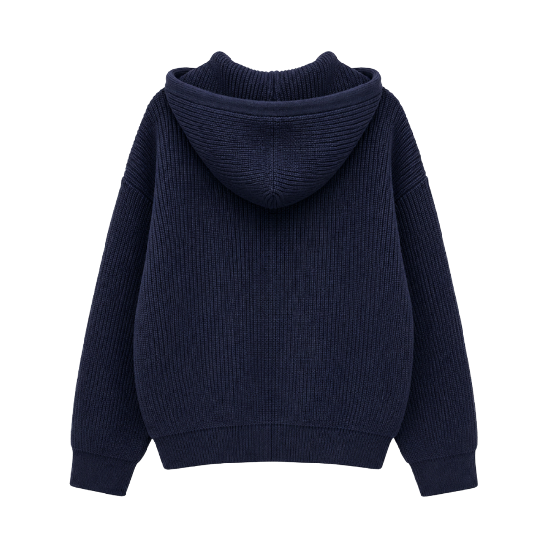 셀린느 라나 콘 카푸치오 가디건 네이비(Celine Lana Con Cappuccio Cardigan Navy) - 2