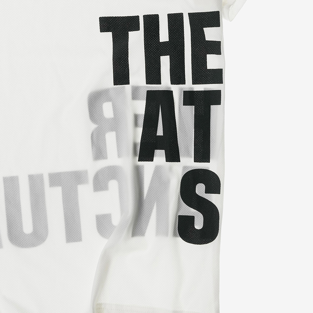 디아더생츄어리 오리진 빅로고 메쉬 반팔 티셔츠 화이트(THE ATHER SANCTUARY Origin Big Logo Mesh S/S Tee White) - 2