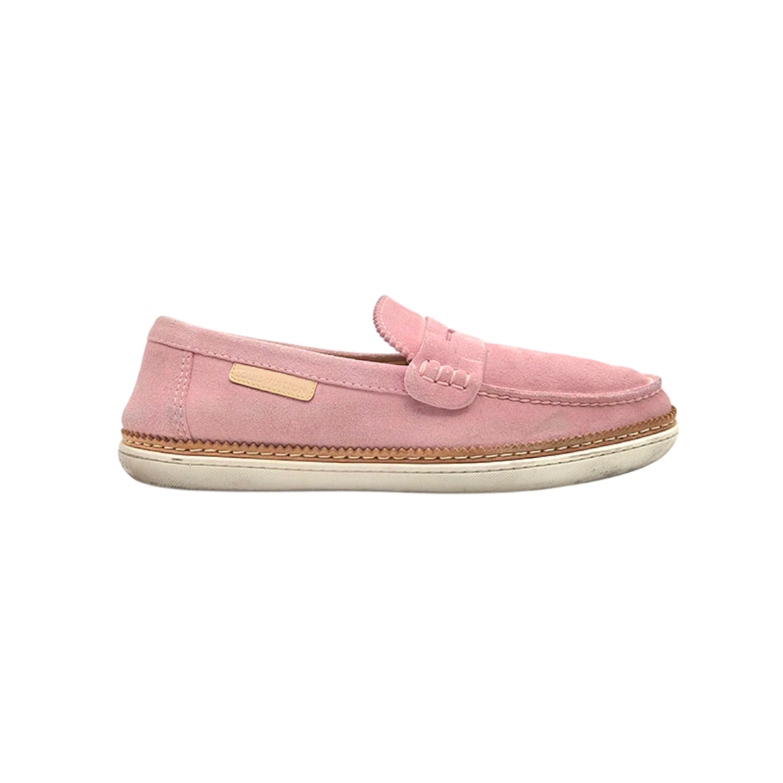 ITB7TT9P792D Louis Vuitton Suede Penny Loafers L946416