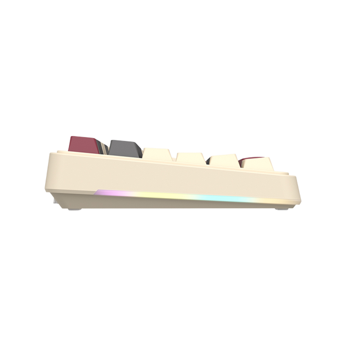 앱코 AF108PRO ABKO x SOAI 콜라보 3모드 기계식 키보드 와인 그레이 저소음 너울축(Aapco AF108PRO ABKO x SOAI Collaboration 3 Mod Mechanical Keyboard Wine Gray Low Noise Shaft) - 5