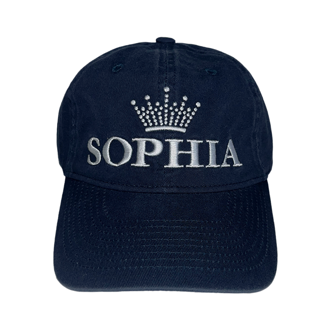 마스컴퍼니 소피아 크라운 캡 네이비(Mascompany Sophia Crown Cap Navy) - 1