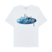 Stussy Wave Oval T-Shirt White