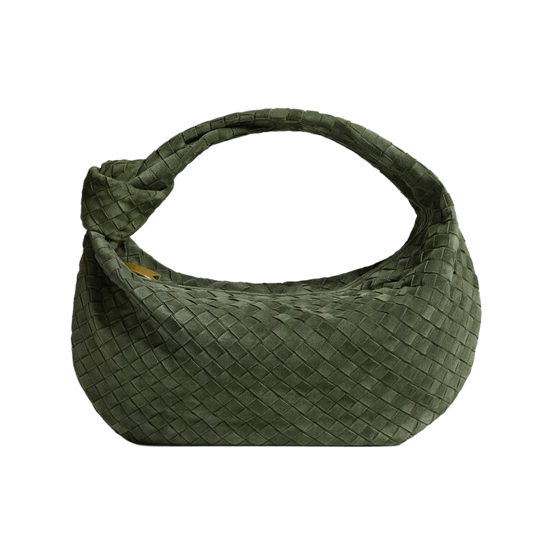 600261V5ZZ03785 Bottega Veneta Jodie Green Tweed