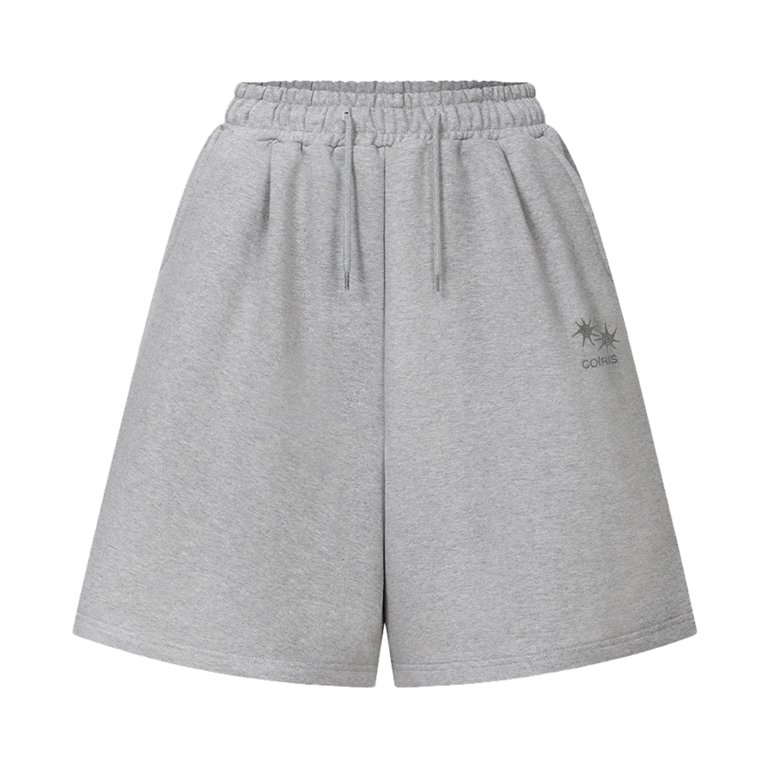 코이리스 로라 백 로고 버뮤다 스웻 하프 팬츠 남녀공용 그레이(Coiris Rora Back Logo Bermuda Sweat Half Pants Unisex Gray) - 2