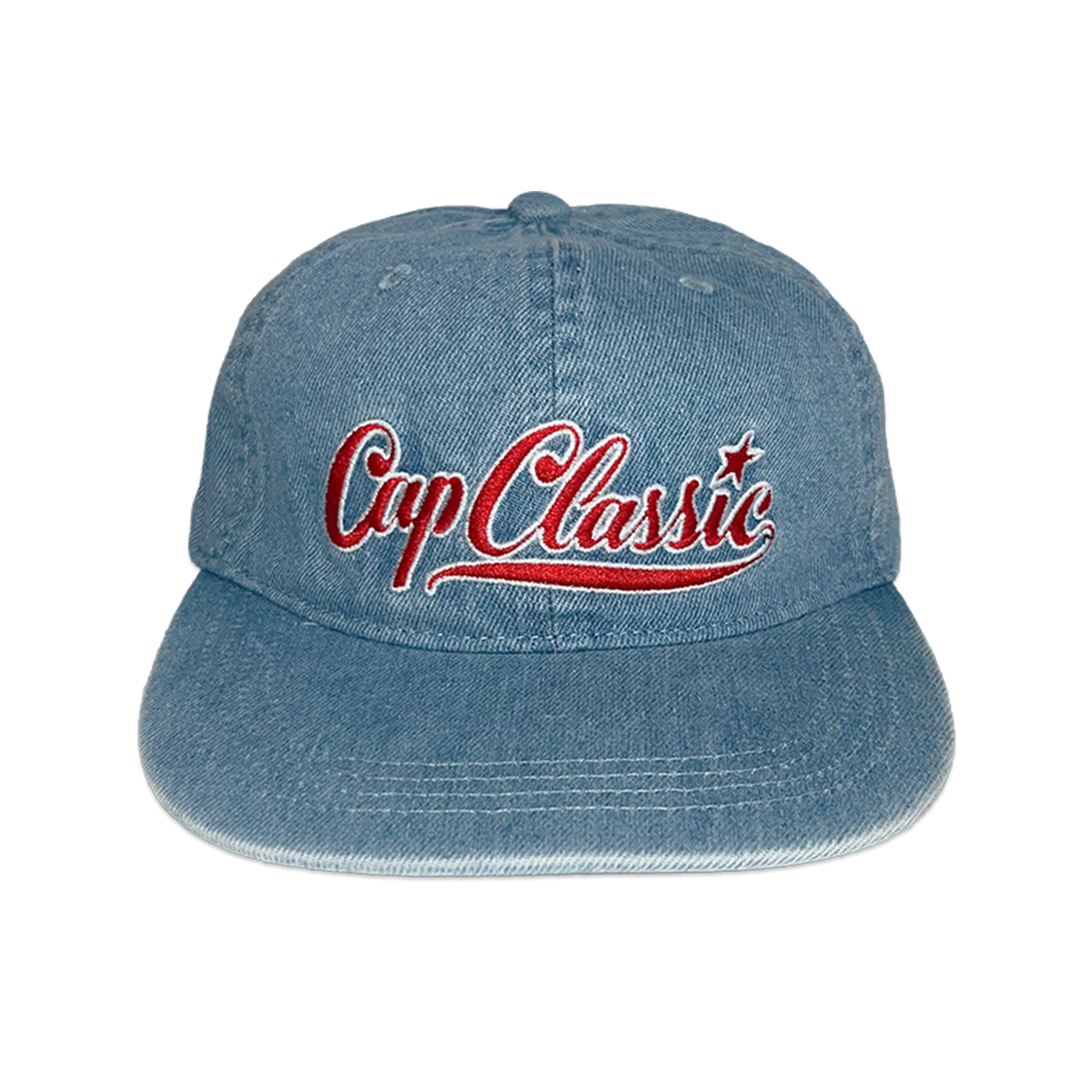마스컴퍼니 캡 클래식 워시드 데님(Mascompany Cap Classic Washed Denim)