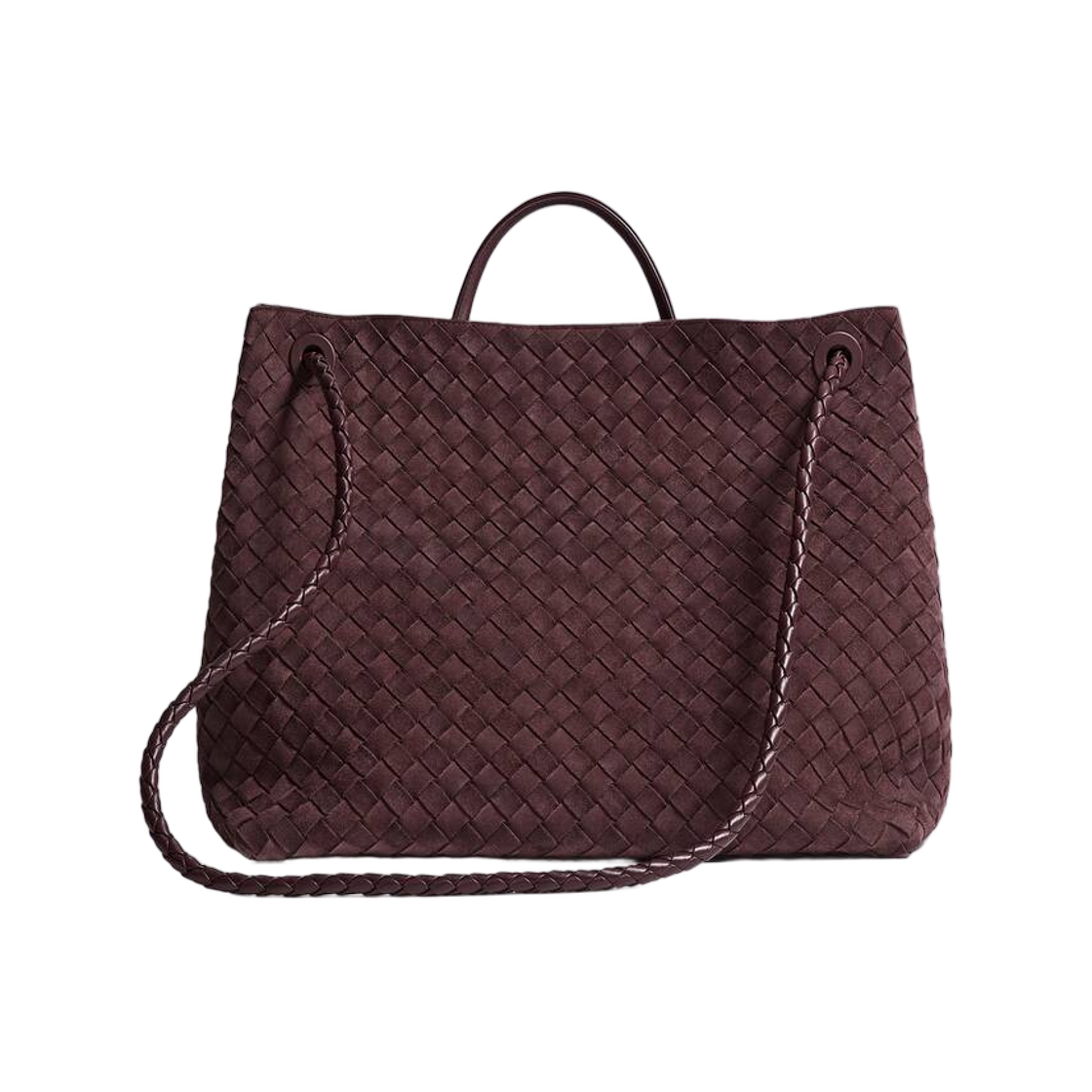 보테가 베네타 라지 안디아모 딥 마호가니(Bottega Veneta Large Andiamo Deep Mahogany) - 2