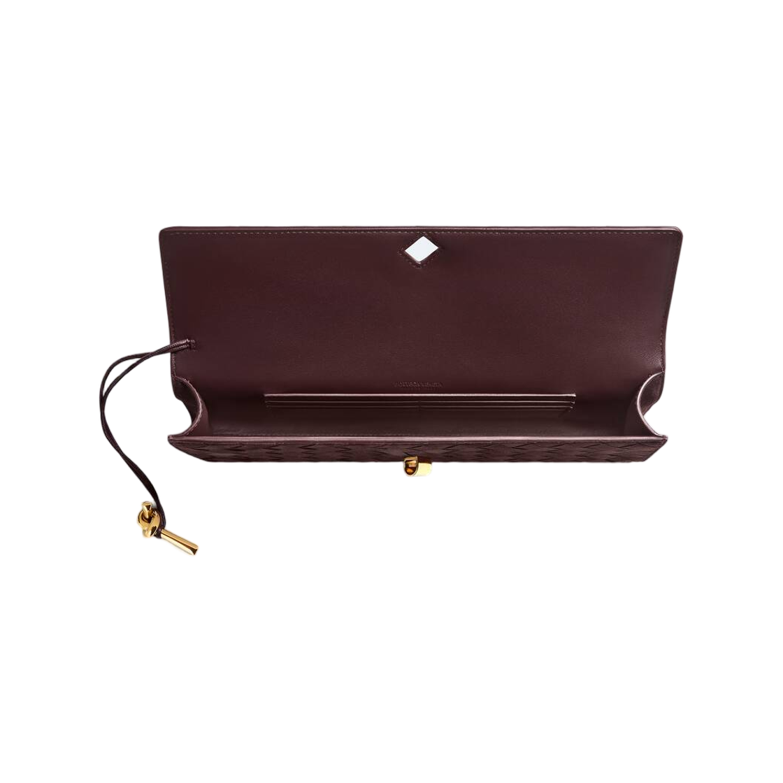 보테가 베네타 안디아모 클러치 딥 마호가니(Bottega Veneta Andiamo Clutch Deep Mahogany) - 2