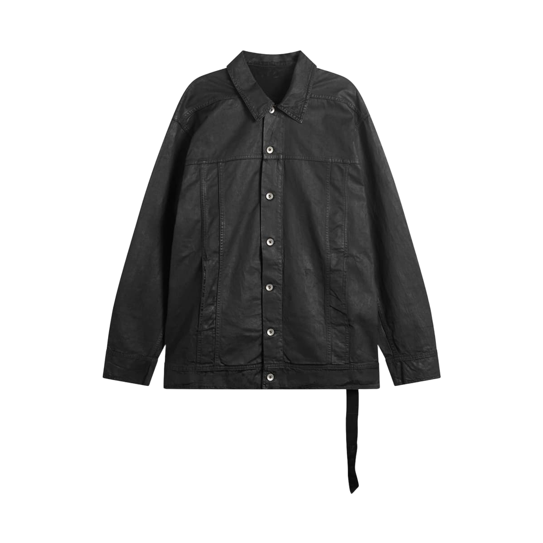릭 오웬스 다크쉐도우 점보 데님 워커 셔츠 블랙(Rick Owens Drkshdw Jumbo Denim Worker Shirt Black) - 1