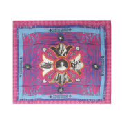 Chrome Hearts Robert Mapplethorpe Silk Scarf Pink