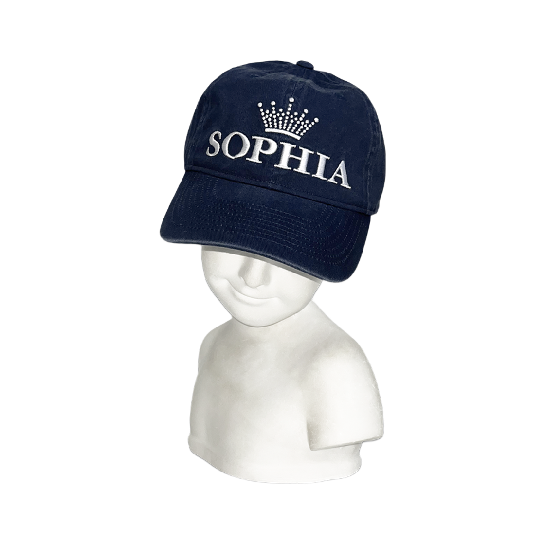 마스컴퍼니 소피아 크라운 캡 네이비(Mascompany Sophia Crown Cap Navy) - 2