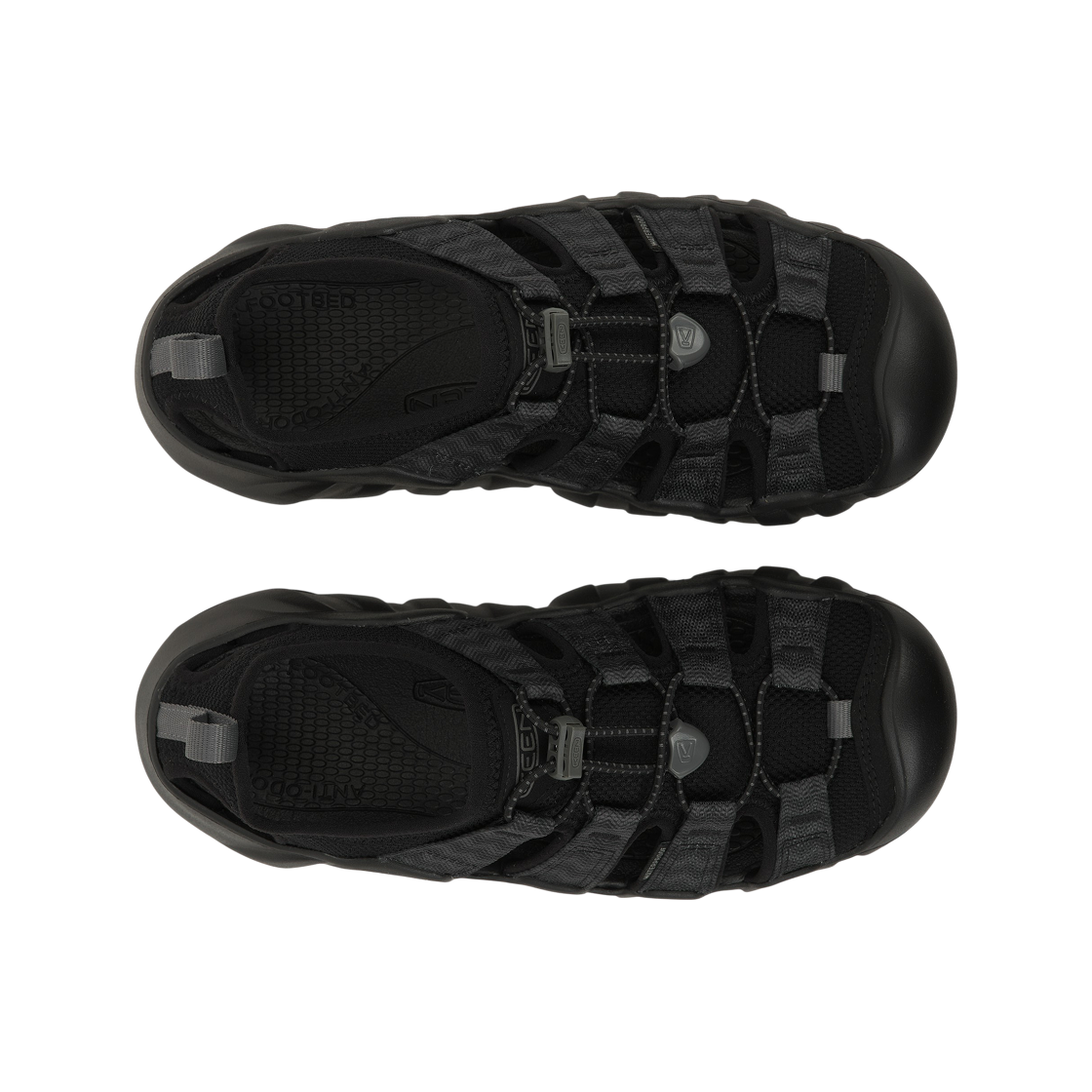 킨 하이퍼포트 H2 샌들 블랙 스틸 그레이(Keen Hyperport H2 Sandal Black Steel Grey) - 5
