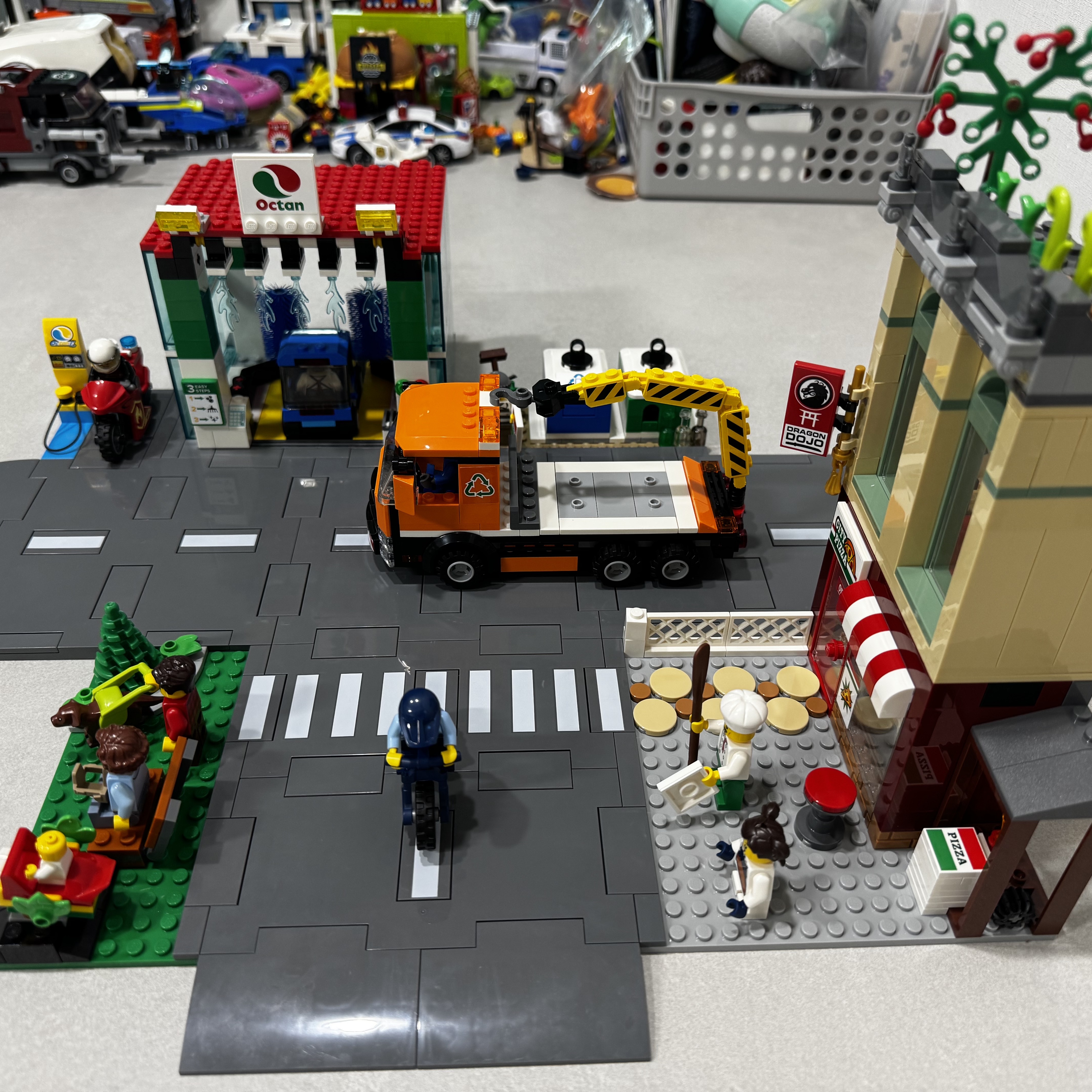 Lego Town Center 착용 스타일