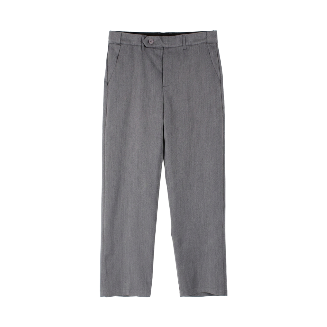 GC3904-그레이 GCLIP Silicone Side Hidden Banding Straight Slacks For Preventing Shirt From Coming Out Gray