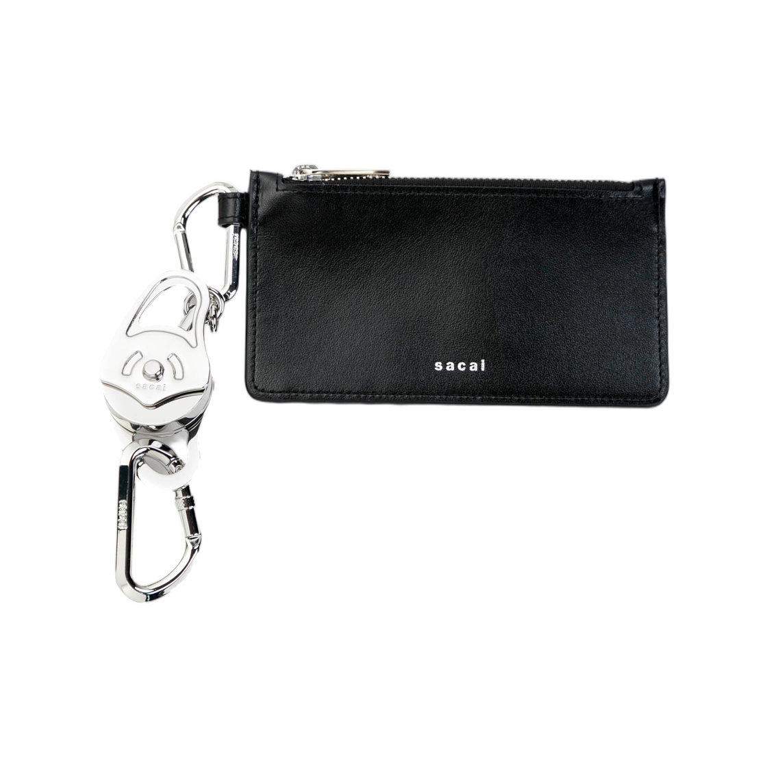 사카이 카라비너 프라그먼트 케이스 블랙(Sacai Carabiner Fragment Case Black)