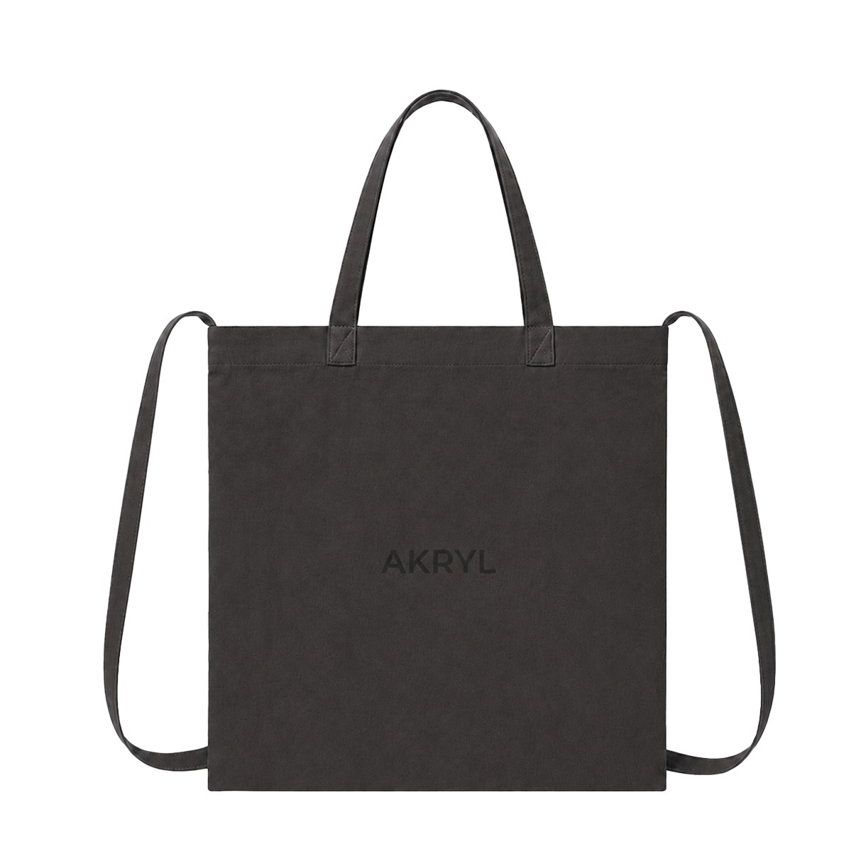 아크릴 아이콘 OX 토트 차콜 - 26FW(AKRYL Icon OX Tote Charcoal - 26FW) - 1