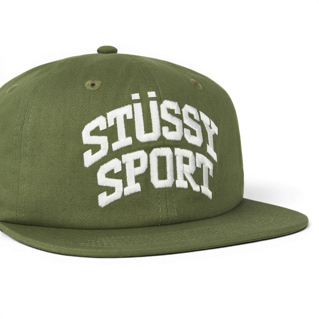 스투시 미드 뎁스 스포츠 스냅백 씨위드(Stussy Mid-Depth Sport Snapback Seaweed) - 3