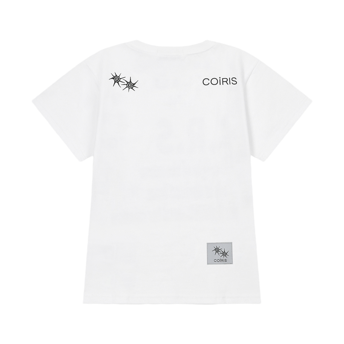 코이리스 CRS 비비드 슬림핏 반팔 티 화이트(Coiris Crs Vivid Slim Fit Half T White) - 2