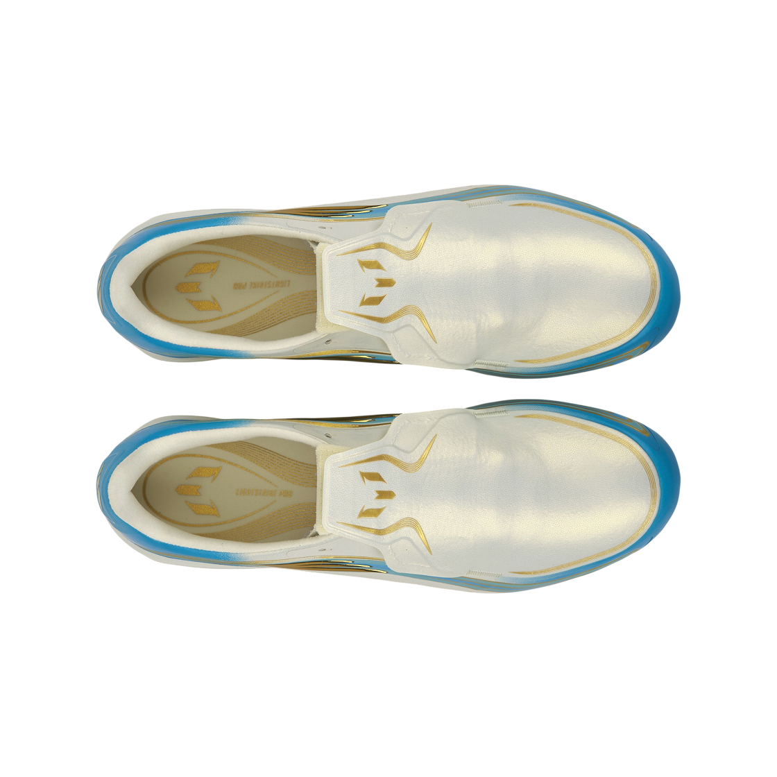 아디다스 F50 메시 엘리트 펌 그라운드 아이보리 세미 블루 버스트(Adidas F50 Messi Elite Firm Ground Ivory Semi Blue Burst) - 5